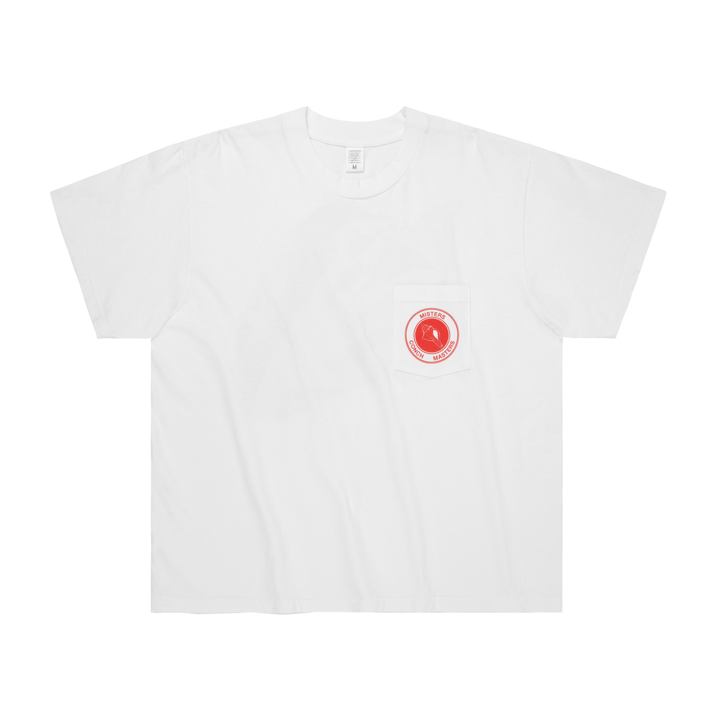 CONCH POCKET TEE / WHITE