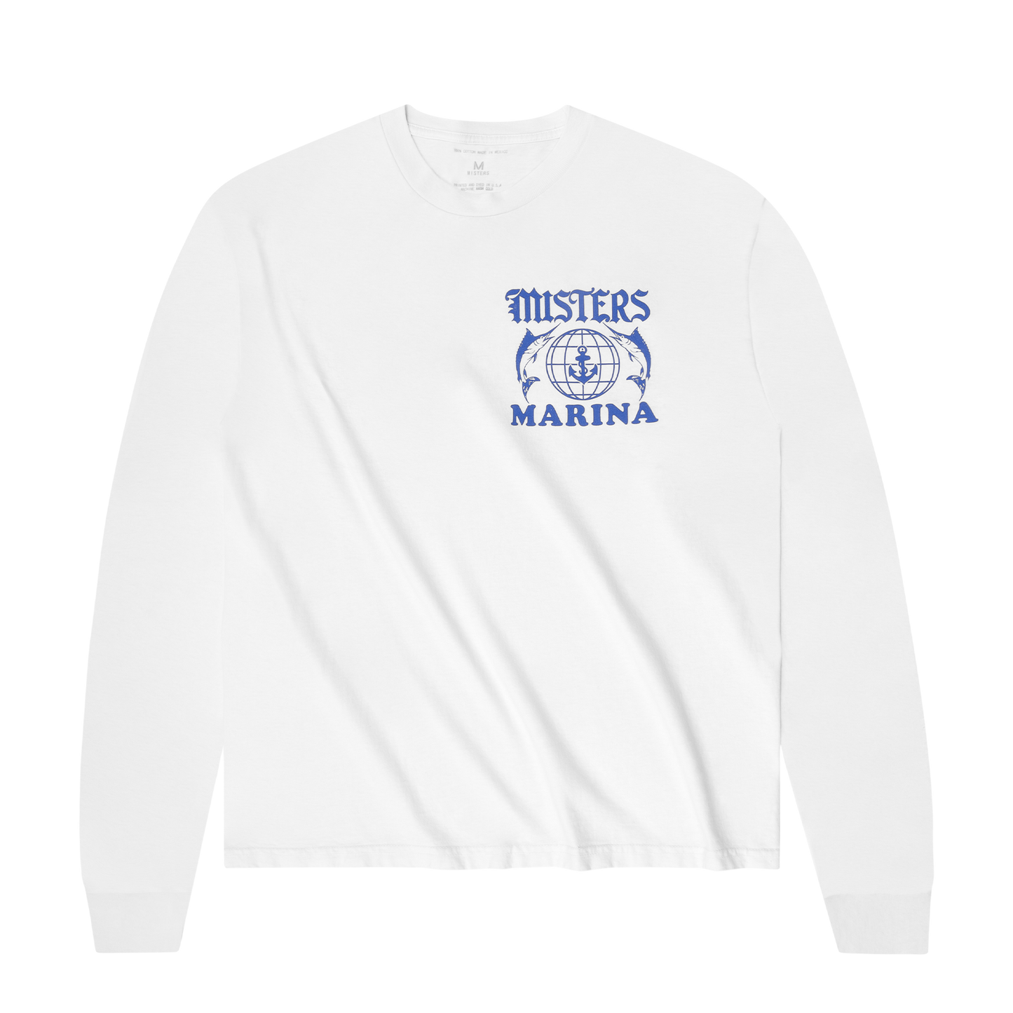 MARINA SHRUNKEN LS / VINTAGE WHITE