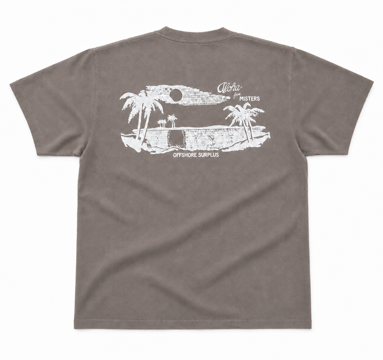 ALOHA TEE / COCOA BROWN