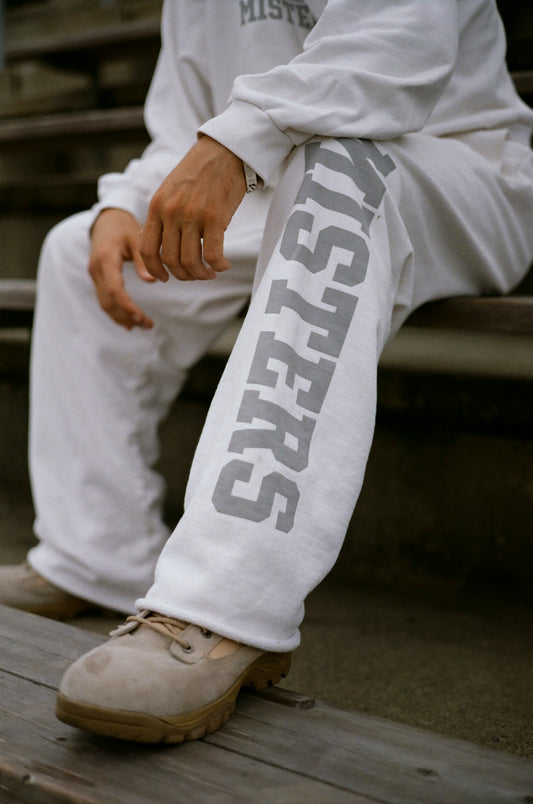 M-WING SWEATPANT / DUST WHITE