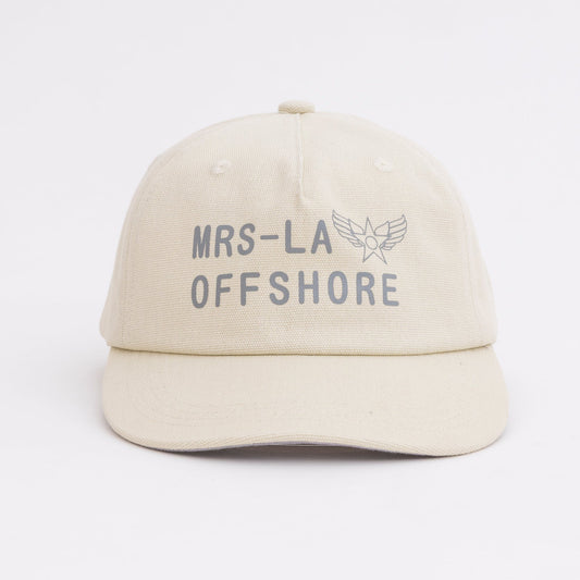 OFFSHORE 5-PANEL SNAPBACK / CREAM