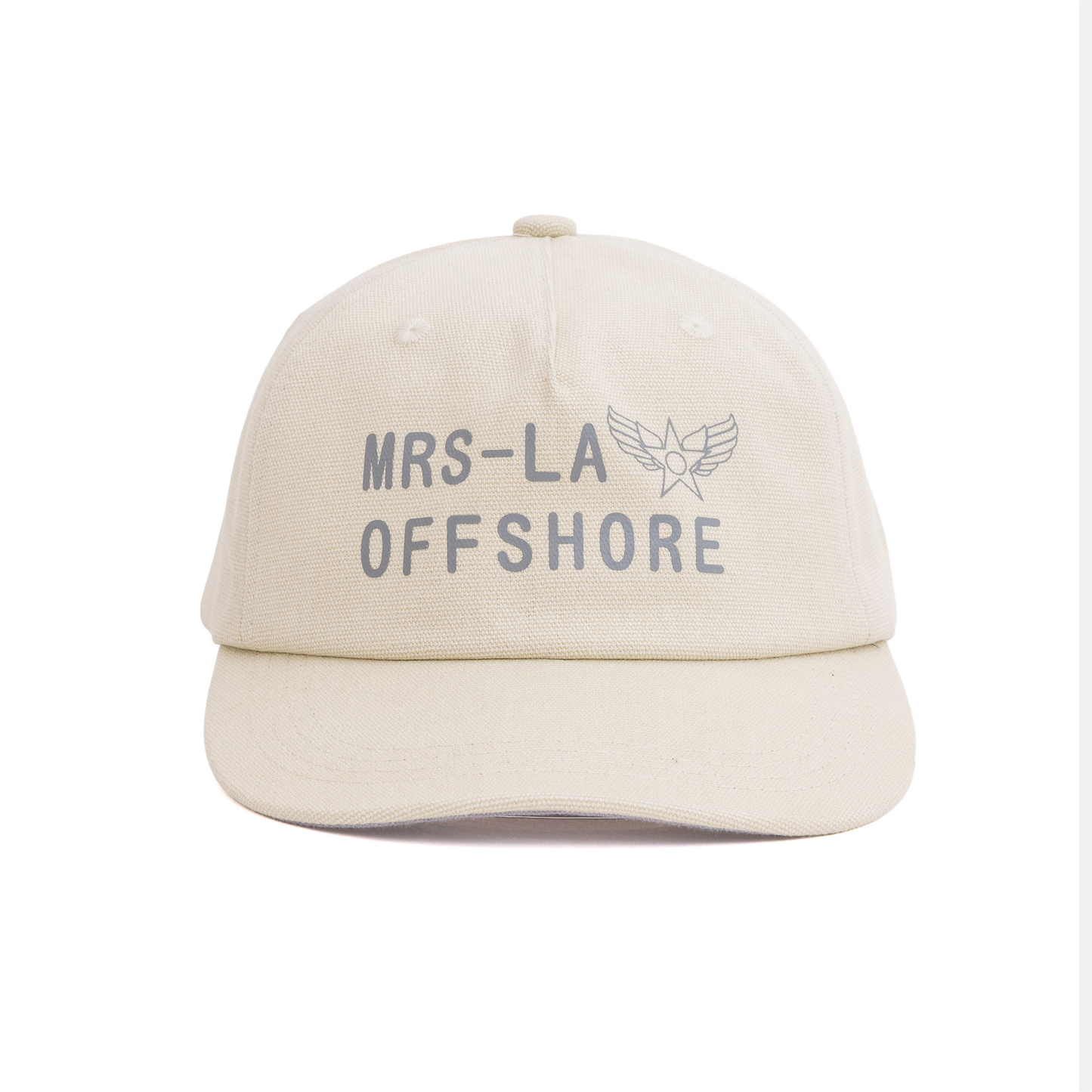 OFFSHORE 5-PANEL SNAPBACK / CREAM