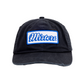 SCRIPT PATCH 6-PANEL SNAPBACK / BLACK