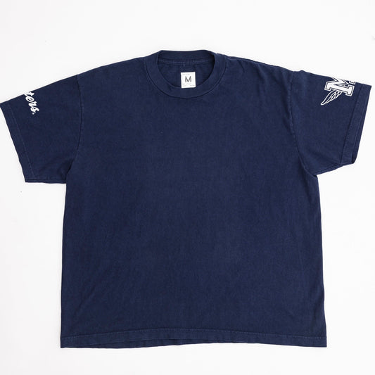 M-WINGS TEE  / NAVY
