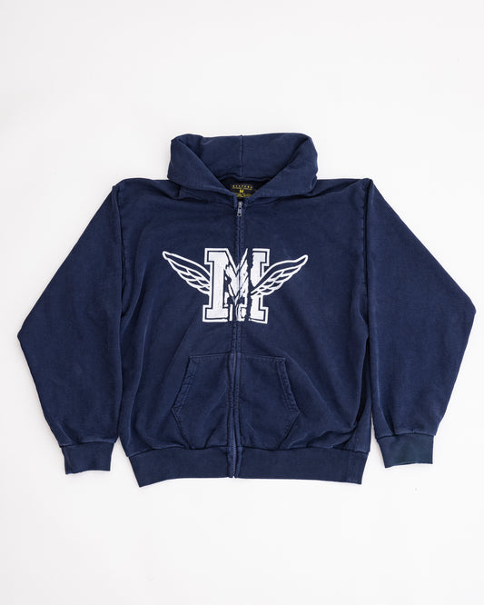 M-WING ZIP-UP / NAVY