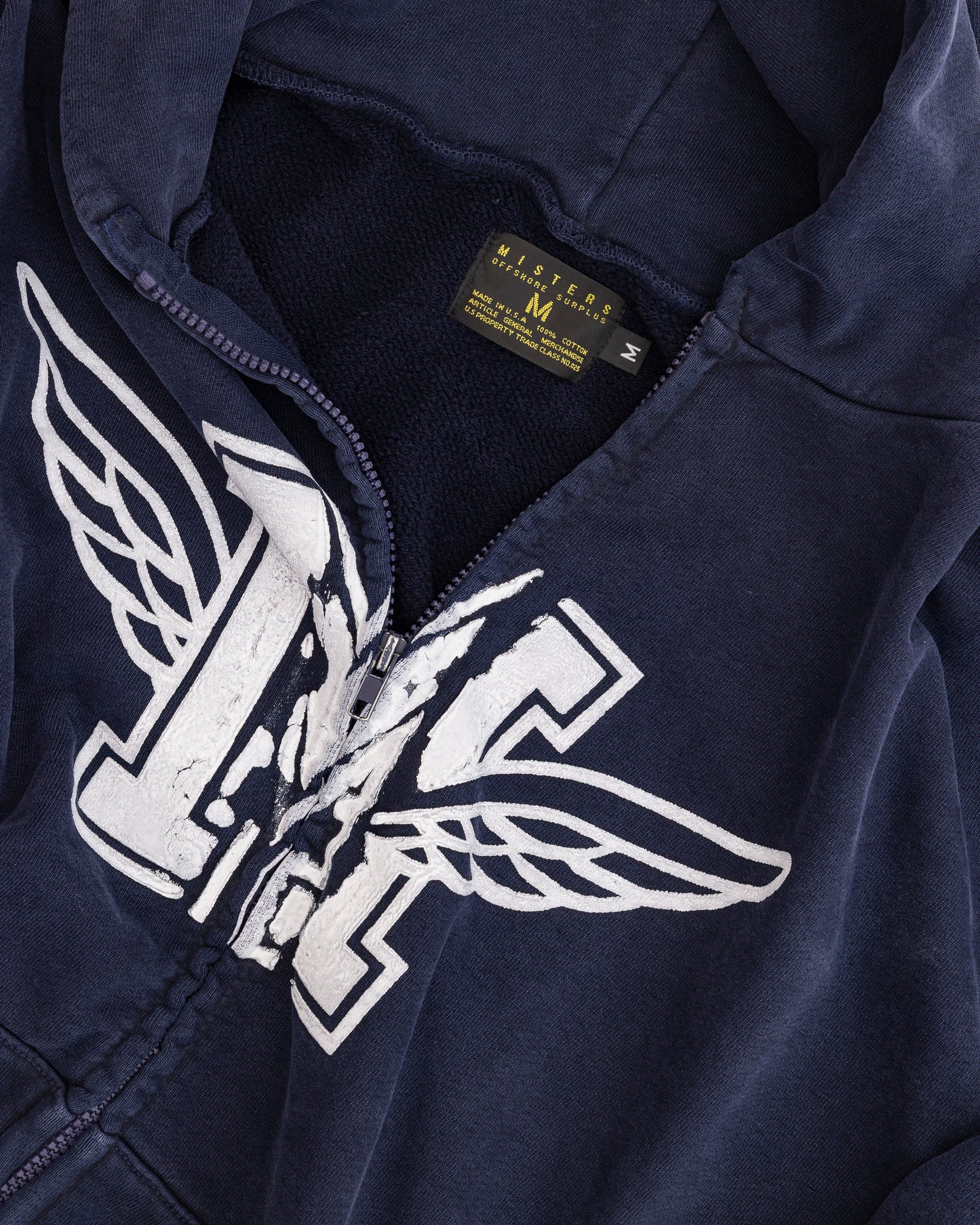 M-WING ZIP-UP / NAVY