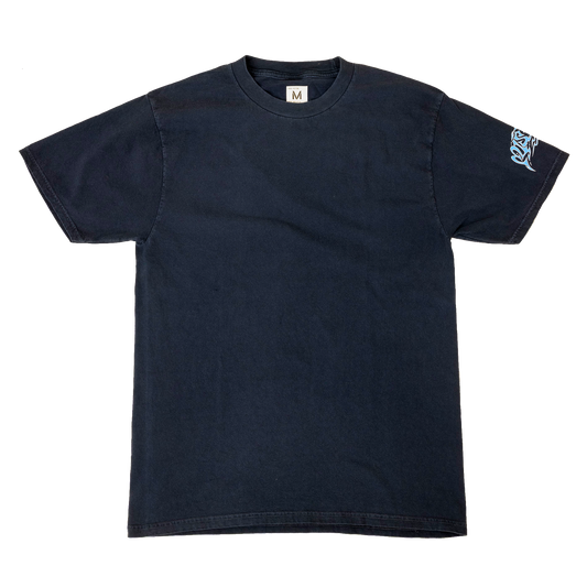 WAVE TEE / WORN BLACK
