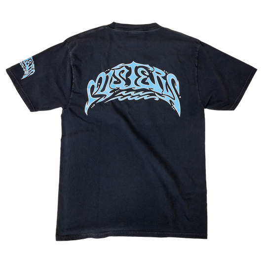 WAVE TEE / WORN BLACK