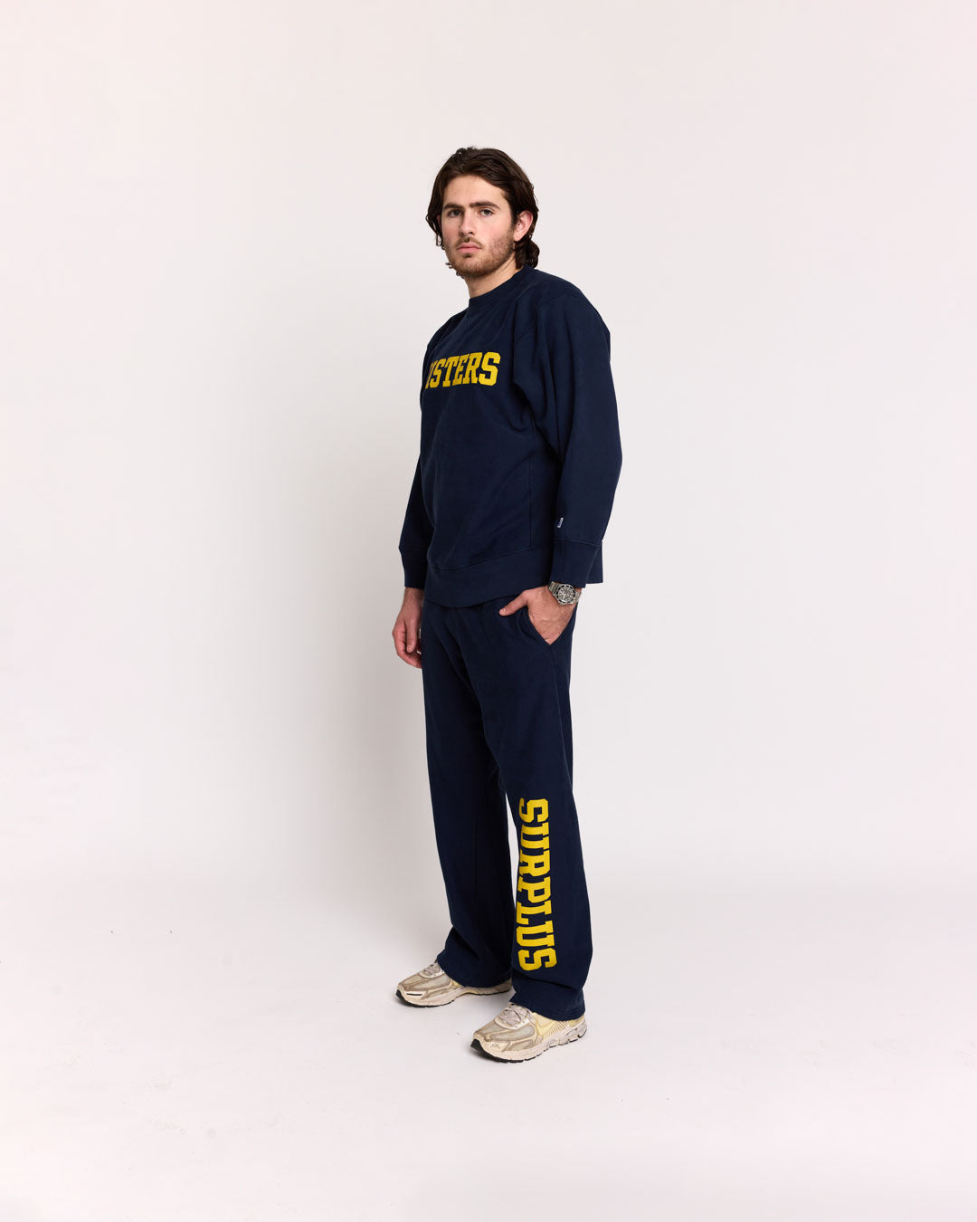 WARM-UP SWEATPANT / NAVY