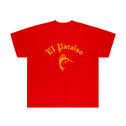 PARAISO POCKET TEE / FLAME