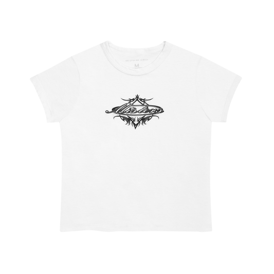 CUSTOM DESIGNS BABY TEE / VINTAGE WHITE