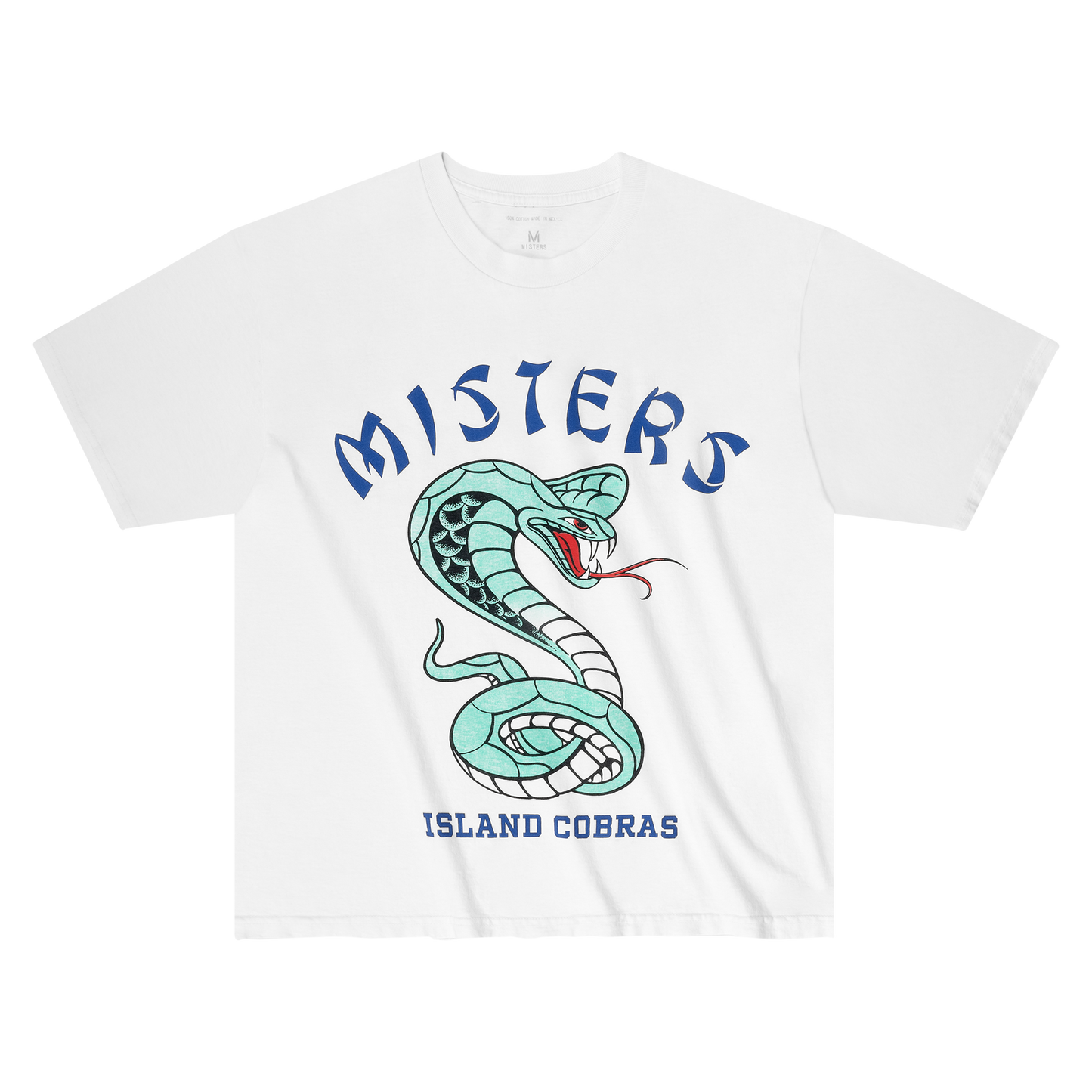 DMOTE COBRA SHRUNKEN TEE / VINTAGE WHITE