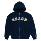 BEACH ZIP-UP / NAVY