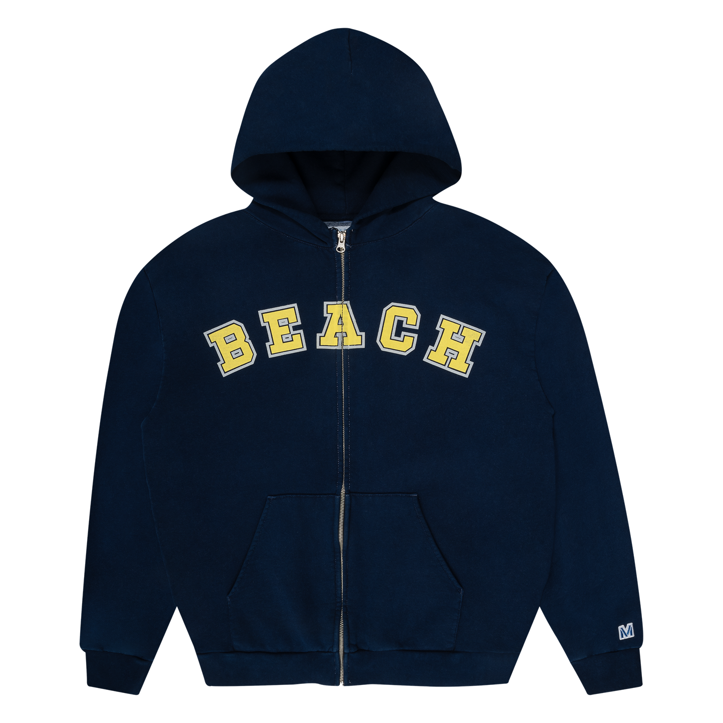 BEACH ZIP-UP / NAVY