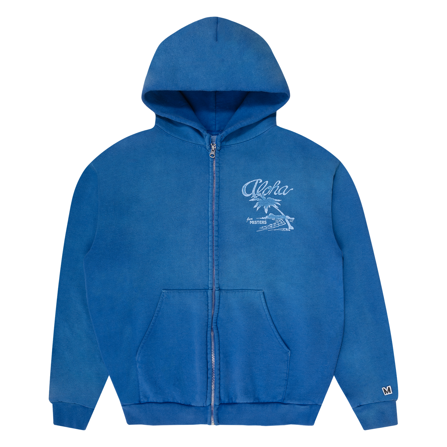 ALOHA ZIP-UP  / FRENCH BLUE